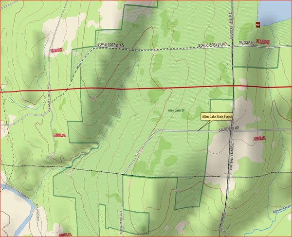 Allen Lake State forest map 101.JPG